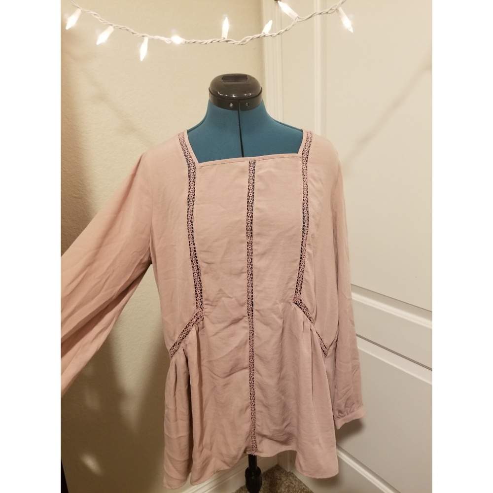 Light pink blouse